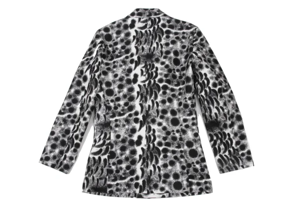 ISSEY MIYAKE Poly Stretch Graphic Jacket K-175401_013