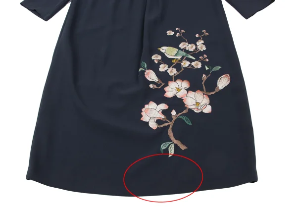 VIVIENNETAM Floral Bird Embroidery Tunic K-175402_009