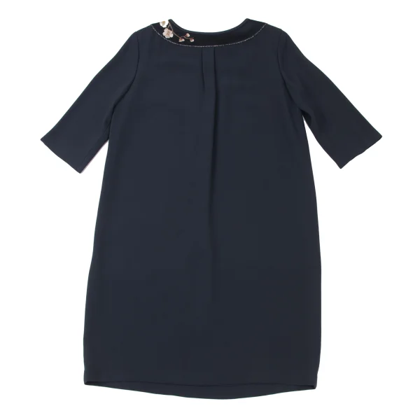 VIVIENNETAM Floral Bird Embroidery Tunic K-175402_015