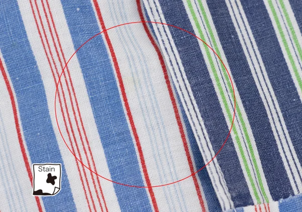 COMME des GARCONS HOMME Front Crazy Pattern Striped Shirt K-175404_003
