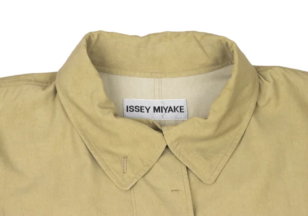 ISSEY MIYAKE Nylon Squid Coat K-175405_005