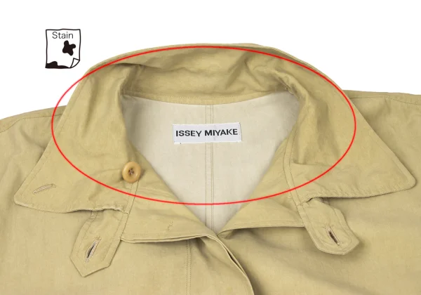 ISSEY MIYAKE Nylon Squid Coat K-175405_007