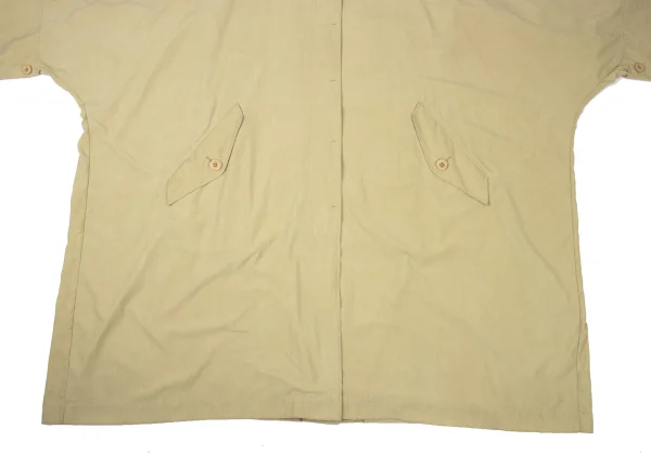 ISSEY MIYAKE Nylon Squid Coat K-175405_012