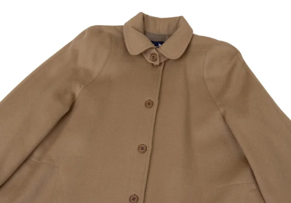 Thierry Mugler Wool Belted Balmacaan Coat  K-175406_003
