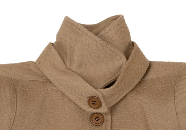 Thierry Mugler Wool Belted Balmacaan Coat  K-175406_006