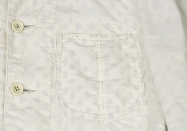 JUNYA WATANABE MAN COMME des GARCONS Patterned Lining Patch Pockets Linen Jacket K-175408_007