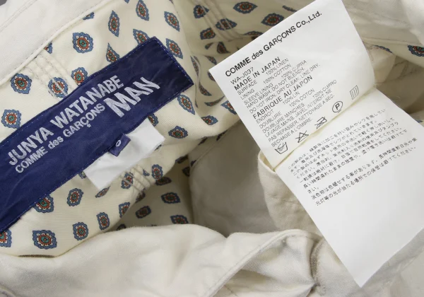 JUNYA WATANABE MAN COMME des GARCONS Patterned Lining Patch Pockets Linen Jacket K-175408_019