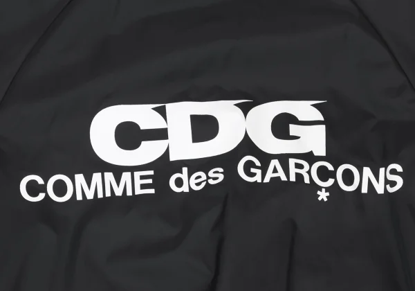GOOD DESIGN SHOP COMME des GARCONS Back Logo Print Nylon Varsity Jacket  K-175410_003