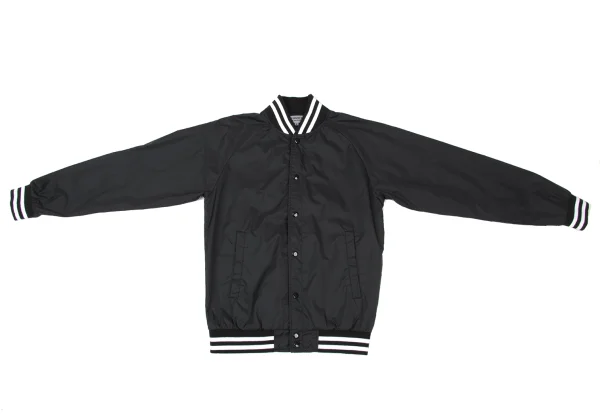 GOOD DESIGN SHOP COMME des GARCONS Back Logo Print Nylon Varsity Jacket  K-175410_004
