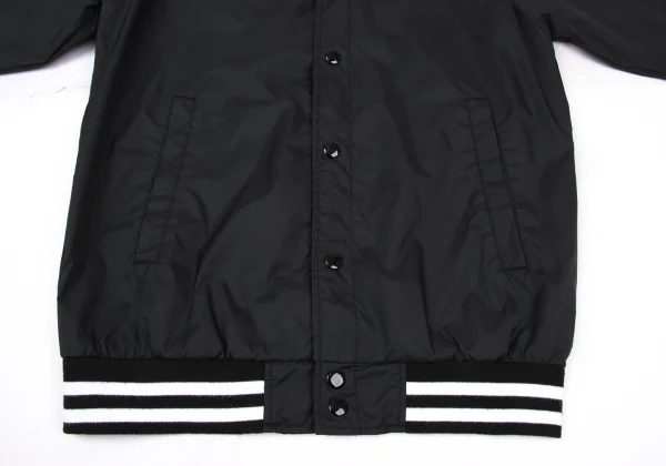 GOOD DESIGN SHOP COMME des GARCONS Back Logo Print Nylon Varsity Jacket  K-175410_010