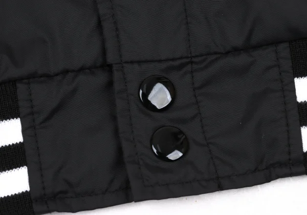 GOOD DESIGN SHOP COMME des GARCONS Back Logo Print Nylon Varsity Jacket  K-175410_012