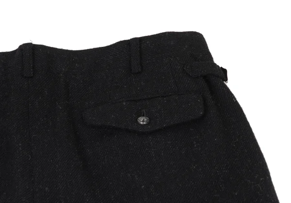 COMME des GARCONS HOMME Brushed Wool Blend Two Tuck Pants K-175411_014