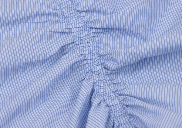 Y's Gather Frill Stripe Cotton Shirt K-175412_007
