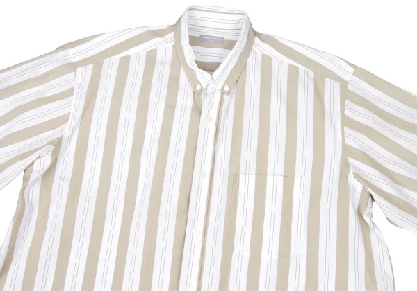 COMME des GARCONS HOMME Cotton Stripe Short Sleeves Shirt K-175413_002