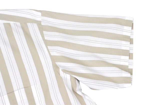 COMME des GARCONS HOMME Cotton Stripe Short Sleeves Shirt K-175413_006