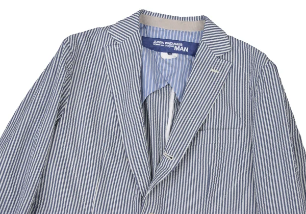 JUNYA WATANABE MAN COMME des GARCONS Cotton Seersucker Jacket K-175417_002