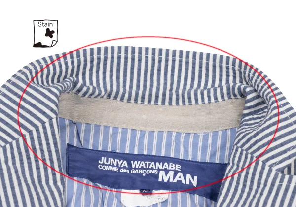 JUNYA WATANABE MAN COMME des GARCONS Cotton Seersucker Jacket K-175417_004