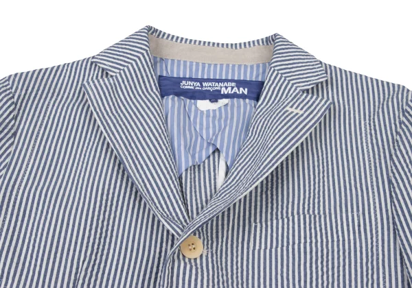 JUNYA WATANABE MAN COMME des GARCONS Cotton Seersucker Jacket K-175417_007