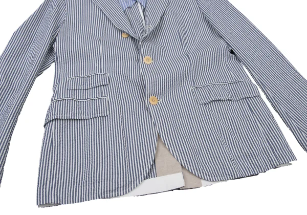 JUNYA WATANABE MAN COMME des GARCONS Cotton Seersucker Jacket K-175417_011