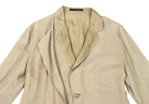 Y's Cupra Blend Half-Wrap Design Jacket K-175418_003