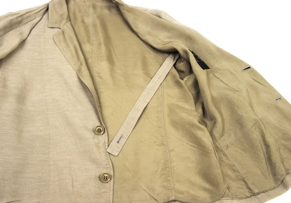 Y's Cupra Blend Half-Wrap Design Jacket K-175418_010