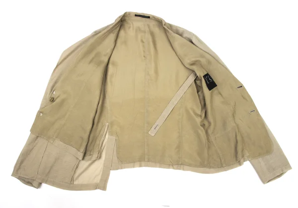 Y's Cupra Blend Half-Wrap Design Jacket K-175418_011