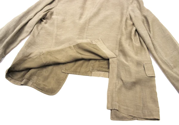 Y's Cupra Blend Half-Wrap Design Jacket K-175418_013