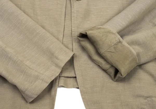 Y's Cupra Blend Half-Wrap Design Jacket & Skirt K-175420_007
