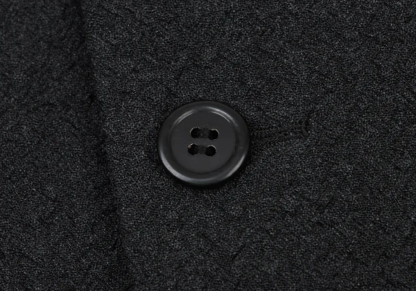 ISSEY MIYAKE MEN Wool Wrinkled Stand-Collar Jacket K-175422_008