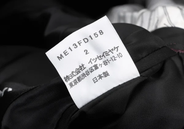 ISSEY MIYAKE MEN Wool Wrinkled Stand-Collar Jacket K-175422_014