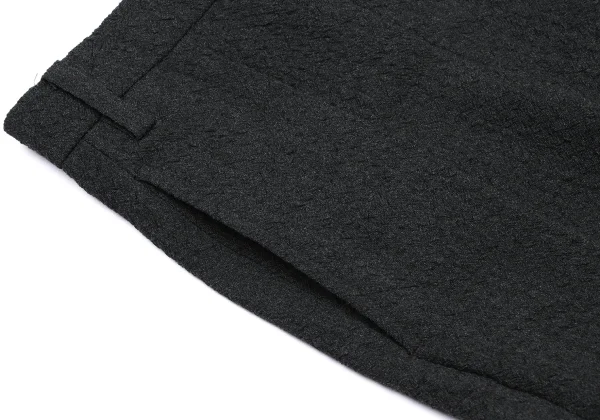 ISSEY MIYAKE MEN Wool Wrinkled Tuck Double Pants K-175423_006