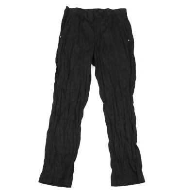 ISSEY MIYAKE MEN Poly Cotton Wrinkle Tapered Pants
