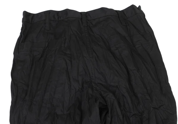ISSEY MIYAKE MEN Poly Cotton Wrinkle Tapered Pants K-175425_010
