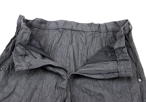 ISSEY MIYAKE MEN Wrinkle Poly Cotton Pants K-175426_004