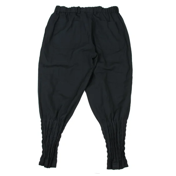ISSEY MIYAKE MEN Poly Wool Cinched Hem Tapered Pants K-175428_011