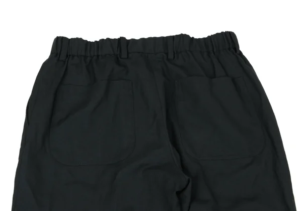 ISSEY MIYAKE MEN Poly Wool Cinched Hem Tapered Pants K-175428_012