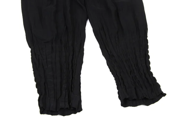 ISSEY MIYAKE MEN Poly Wool Cinched Hem Tapered Pants K-175429_009