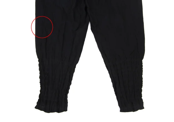 ISSEY MIYAKE MEN Poly Wool Cinched Hem Tapered Pants K-175429_014