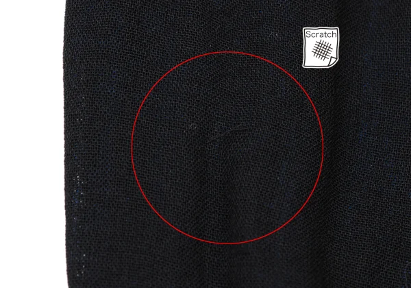 ISSEY MIYAKE MEN Poly Wool Cinched Hem Tapered Pants K-175429_015