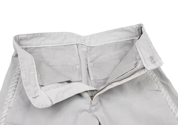 ISSEY MIYAKE MEN Cotton Side Stitch Switching Design Pants K-175432_005