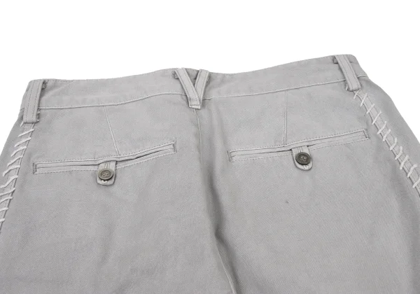 ISSEY MIYAKE MEN Cotton Side Stitch Switching Design Pants K-175432_013