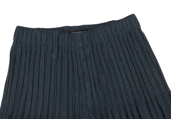 ISSEY MIYAKE MEN Cotton Pleats Cropped Pants K-175433_002
