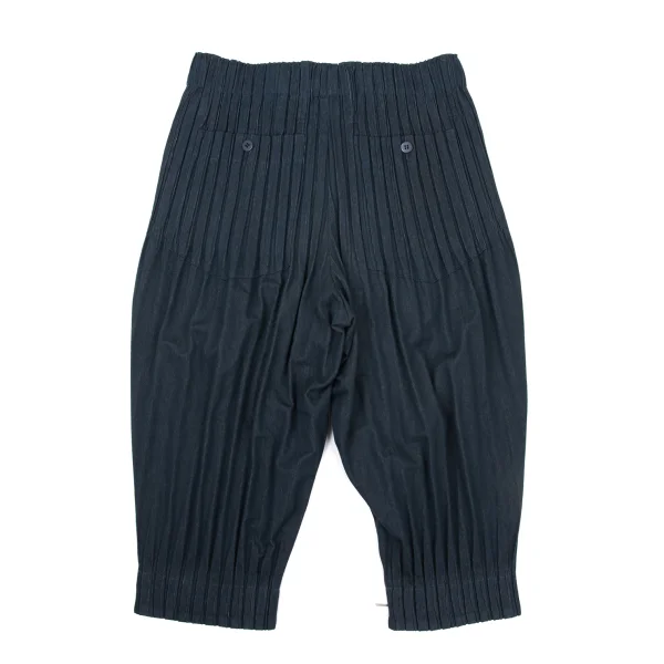 ISSEY MIYAKE MEN Cotton Pleats Cropped Pants K-175433_008