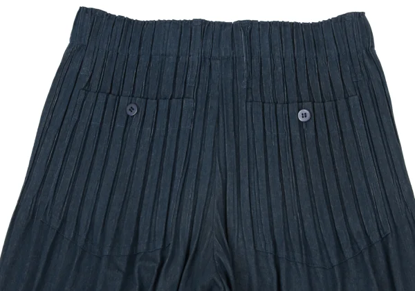 ISSEY MIYAKE MEN Cotton Pleats Cropped Pants K-175433_009