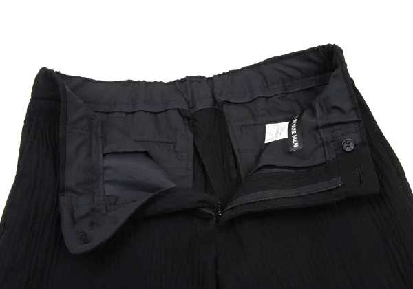 ISSEY MIYAKE MEN Wool Blend Crinkle Pleat Tapered Pants K-175434_005
