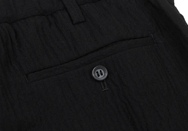 ISSEY MIYAKE MEN Wool Blend Crinkle Pleat Tapered Pants K-175434_012