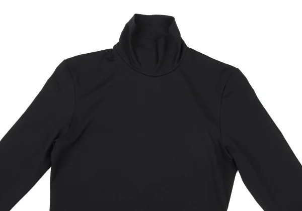 Y's Nylon Blend High Neck Stretch Fabric Top K-175439_003