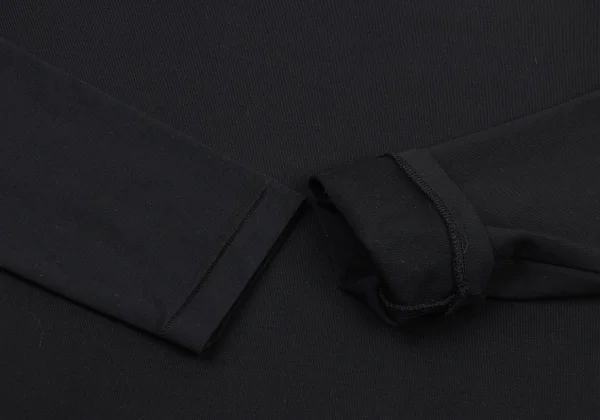 Y's Nylon Blend High Neck Stretch Fabric Top K-175439_006