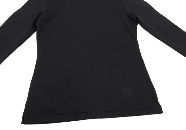 Y's Nylon Blend High Neck Stretch Fabric Top K-175439_007