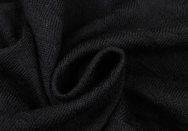 Y's Wrinkle Wool V-neck Knit Top K-175440_013